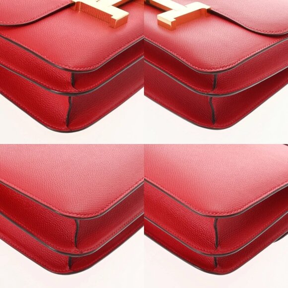 HERMES Constance 3 24 Rouge casaque shoulder bag - Picture 6 of 10